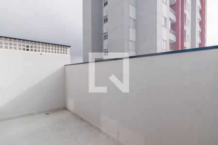 Terraço de casa de condomínio à venda com 2 quartos, 110m² em Parque Industriario, Santo André