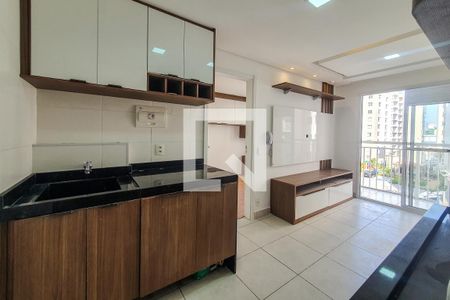 Sala/Cozinha de apartamento à venda com 1 quarto, 30m² em Cambuci, São Paulo