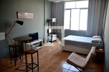 Sala/Quarto de apartamento à venda com 1 quarto, 38m² em Campos Elíseos, São Paulo