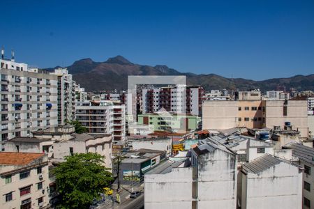 Varanda da Sala - Vista de apartamento à venda com 3 quartos, 74m² em Cachambi, Rio de Janeiro