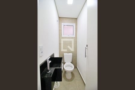 Lavabo de apartamento à venda com 3 quartos, 76m² em Vila Camilopolis, Santo André
