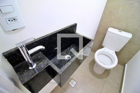 Lavabo de apartamento à venda com 3 quartos, 76m² em Vila Camilopolis, Santo André