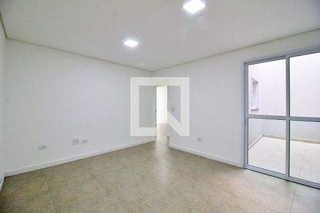 Sala de apartamento à venda com 3 quartos, 76m² em Vila Camilopolis, Santo André