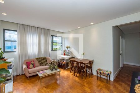 Sala de apartamento à venda com 3 quartos, 95m² em Gutierrez, Belo Horizonte