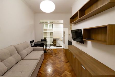 Sala de apartamento à venda com 1 quarto, 40m² em Ipanema, Rio de Janeiro