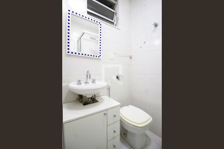 Banheiro da suíte de apartamento à venda com 1 quarto, 40m² em Ipanema, Rio de Janeiro