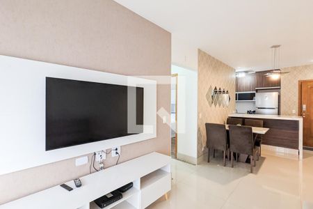 Sala de apartamento para alugar com 2 quartos, 70m² em Baeta Neves, São Bernardo do Campo