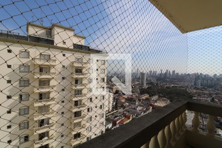 Varanda da Sala de apartamento à venda com 3 quartos, 97m² em Vila Celeste, São Paulo