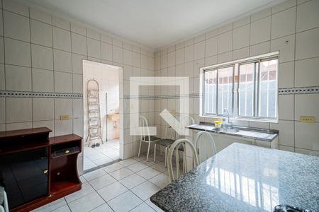 Cozinha de casa à venda com 1 quarto, 125m² em Jardim das Maravilhas, Santo André