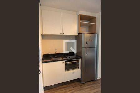 Cozinha de apartamento para alugar com 1 quarto, 36m² em Vila Dom Pedro I, São Paulo