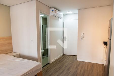 Sala/quarto de apartamento para alugar com 1 quarto, 36m² em Vila Dom Pedro I, São Paulo