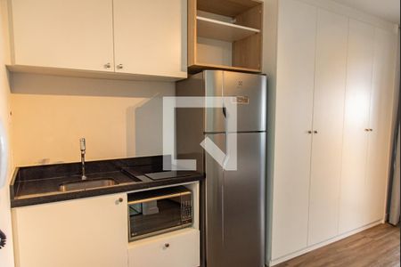 Cozinha de apartamento para alugar com 1 quarto, 36m² em Vila Dom Pedro I, São Paulo