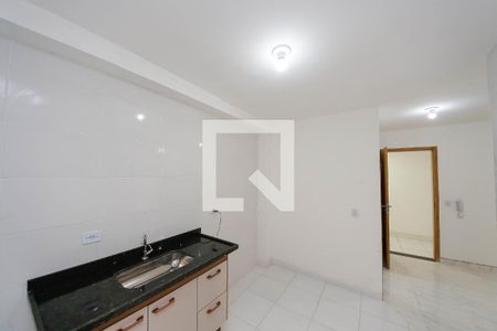 Cozinha de apartamento à venda com 1 quarto, 34m² em Quinta da Paineira, São Paulo