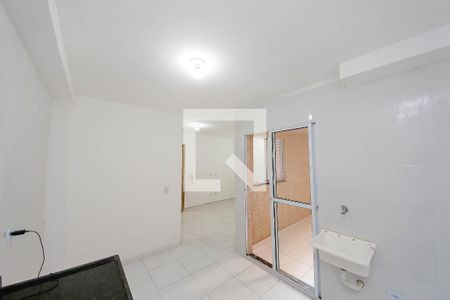 Cozinha de apartamento à venda com 1 quarto, 34m² em Quinta da Paineira, São Paulo