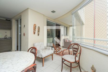 Varanda gourmet de apartamento à venda com 3 quartos, 143m² em Jardim Vila Mariana, São Paulo