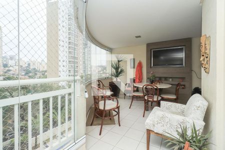 Varanda gourmet de apartamento à venda com 3 quartos, 143m² em Jardim Vila Mariana, São Paulo