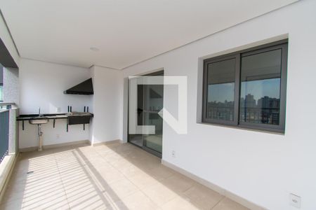 Varanda gourmet de apartamento à venda com 3 quartos, 91m² em Vila Prudente, São Paulo