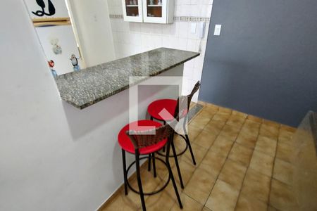 Sala de apartamento para alugar com 1 quarto, 37m² em Cidade Ocian, Praia Grande