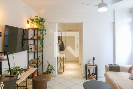 Sala de apartamento à venda com 2 quartos, 60m² em Santa Cecília, São Paulo