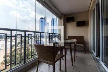 Varanda gourmet de apartamento à venda com 3 quartos, 107m² em Alphaville Conde Ii, Barueri