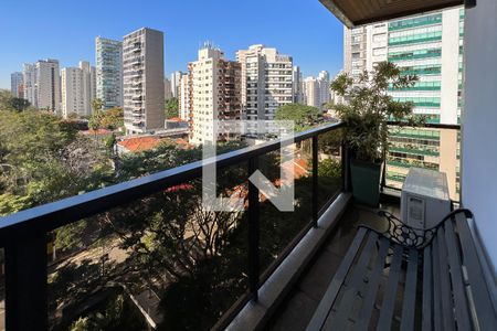 Sacada de apartamento para alugar com 4 quartos, 450m² em Indianópolis, São Paulo