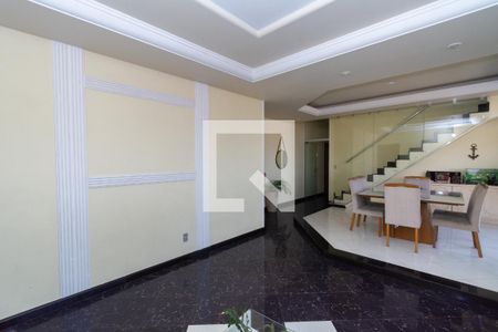 Sala de Estar e Jantar de apartamento à venda com 3 quartos, 340m² em Novo Riacho, Contagem