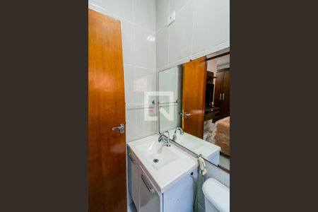 Banheiro da Suíte de apartamento à venda com 2 quartos, 100m² em Vila Alto de Santo Andre, Santo André