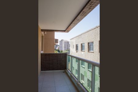 Varanda da Sala de apartamento para alugar com 3 quartos, 76m² em Méier, Rio de Janeiro