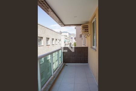 Varanda da Sala de apartamento para alugar com 3 quartos, 76m² em Méier, Rio de Janeiro