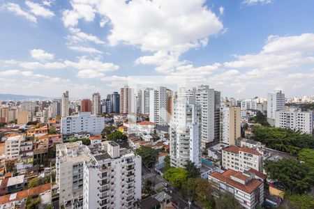 Varanda - Vista de apartamento à venda com 3 quartos, 201m² em Sumaré, São Paulo