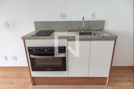 Sala/cozinha de apartamento para alugar com 1 quarto, 34m² em Ipiranga, São Paulo