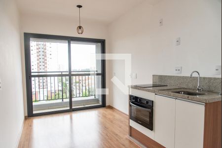 Sala/cozinha de apartamento para alugar com 1 quarto, 34m² em Ipiranga, São Paulo