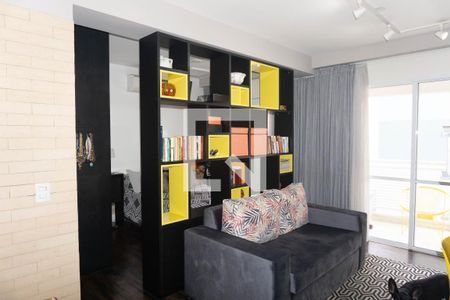 Sala de apartamento para alugar com 1 quarto, 48m² em Bela Vista, São Paulo