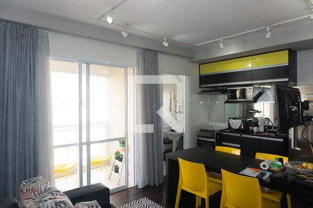 Sala de apartamento para alugar com 1 quarto, 48m² em Bela Vista, São Paulo