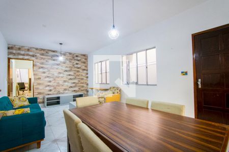 Sala de casa para alugar com 2 quartos, 127m² em Vila Bela Vista, Santo André