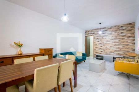 Sala de casa para alugar com 3 quartos, 127m² em Vila Bela Vista, Santo André