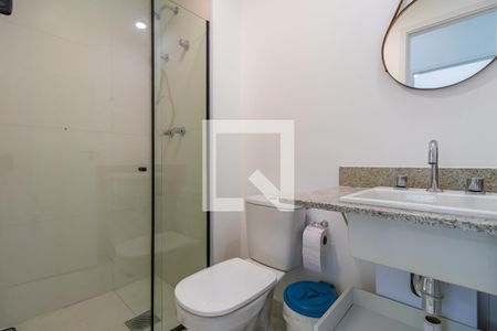 Banheiro Social de apartamento para alugar com 2 quartos, 70m² em Alphaville, Barueri