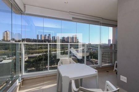 Sacada de apartamento para alugar com 2 quartos, 64m² em Jardim Caravelas, São Paulo