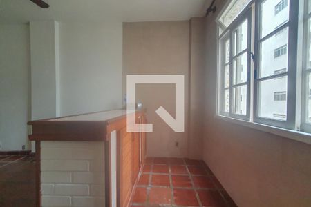 Cozinha de apartamento para alugar com 1 quarto, 45m² em Centro, Guarujá