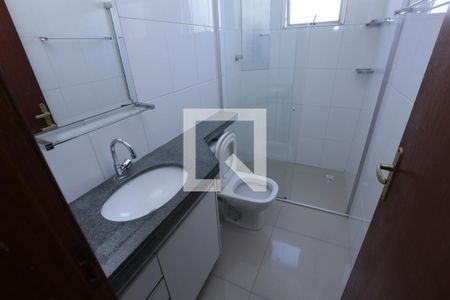 Banheiro de apartamento à venda com 2 quartos, 52m² em Novo Eldorado, Contagem