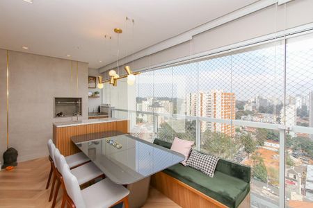 Varanda de apartamento à venda com 2 quartos, 79m² em Chácara Santo Antônio (zona Sul), São Paulo