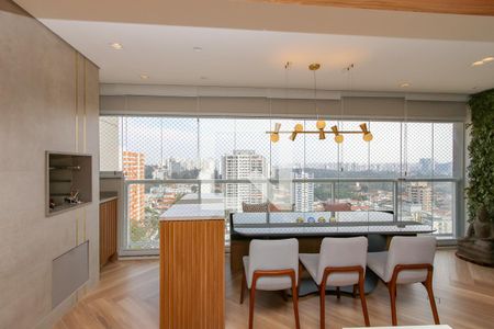 Varanda de apartamento à venda com 2 quartos, 79m² em Chácara Santo Antônio (zona Sul), São Paulo