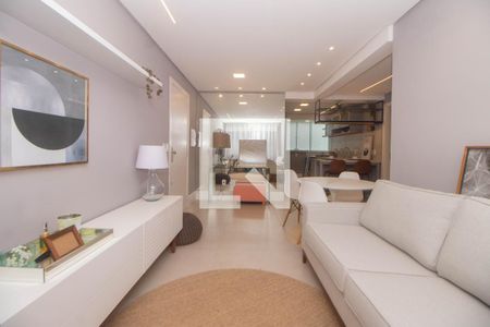 Sala de apartamento à venda com 2 quartos, 63m² em Auxiliadora, Porto Alegre