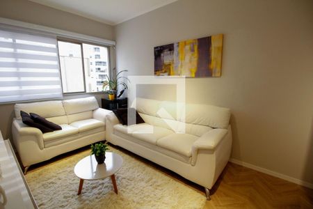 Sala de apartamento à venda com 4 quartos, 127m² em Moema, São Paulo
