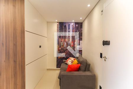 Sala  de apartamento à venda com 1 quarto, 26m² em Jardim Panorama, São Paulo