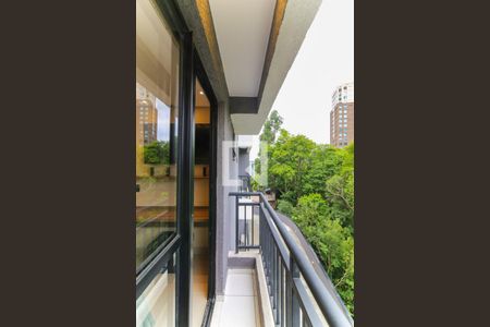 Varanda de apartamento à venda com 1 quarto, 26m² em Jardim Panorama, São Paulo