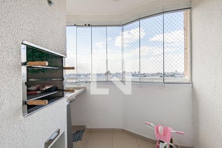 Varanda gourmet de apartamento à venda com 2 quartos, 65m² em Baeta Neves, São Bernardo do Campo