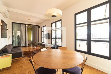 Sala de apartamento à venda com 1 quarto, 177m² em Barra Funda, São Paulo