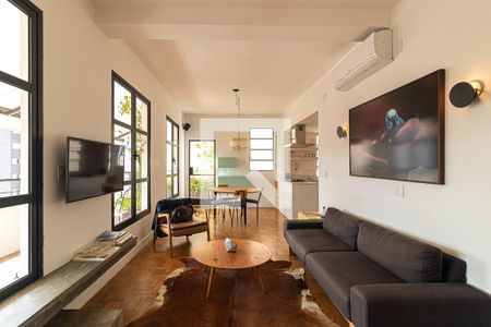 Sala de apartamento à venda com 1 quarto, 177m² em Barra Funda, São Paulo