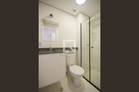 Banheiro de kitnet/studio à venda com 1 quarto, 19m² em Jardim das Vertentes, São Paulo
